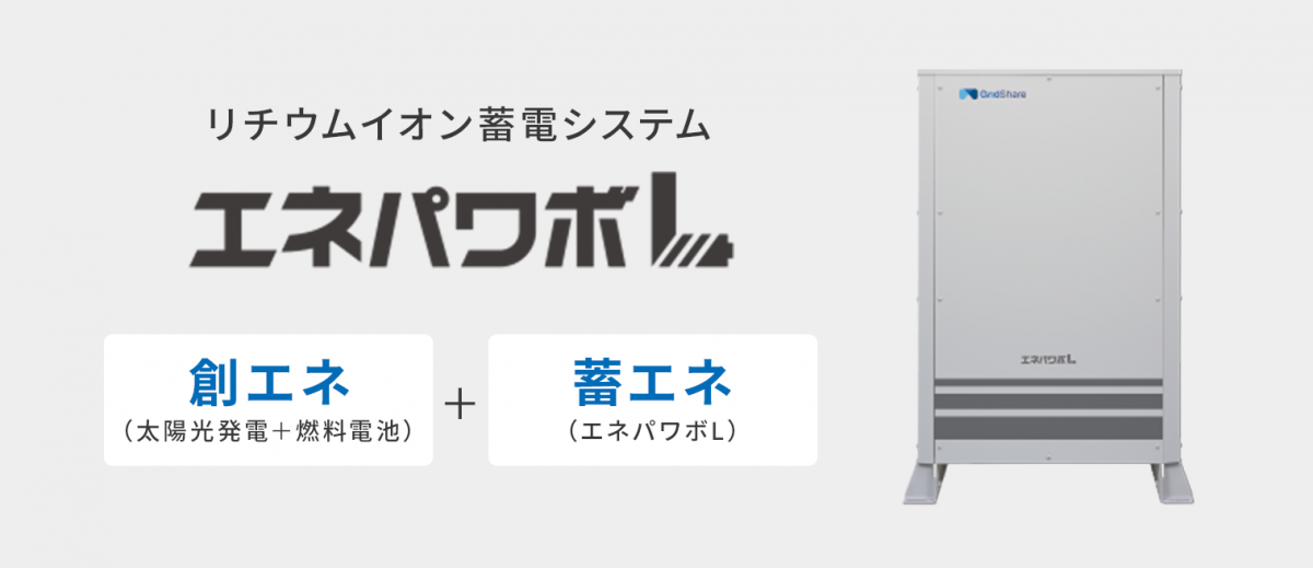 リチウムイオン蓄電システムエネパワボL