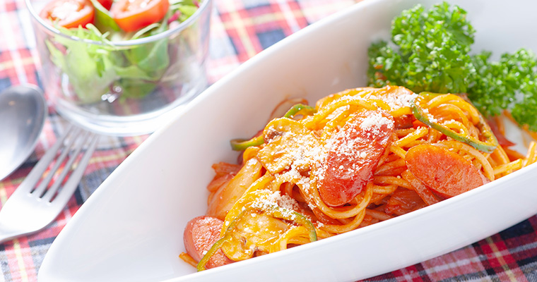 昔懐かしナポリタン